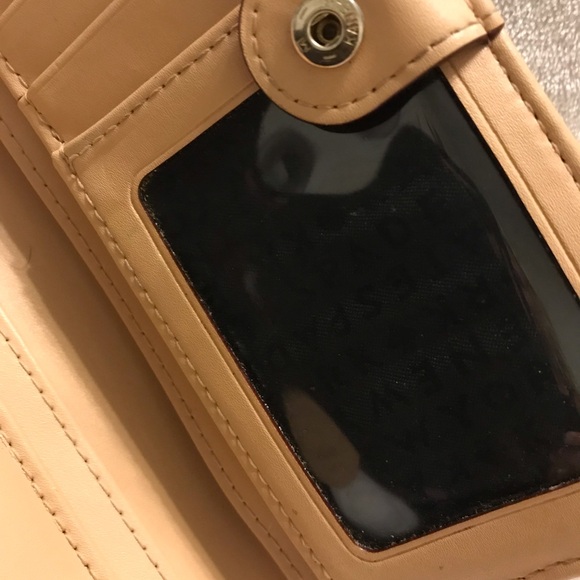 Kate Spade large black slim bifold wallet. NEW $70 *some wear shown in photos* - Picture 3 of 10